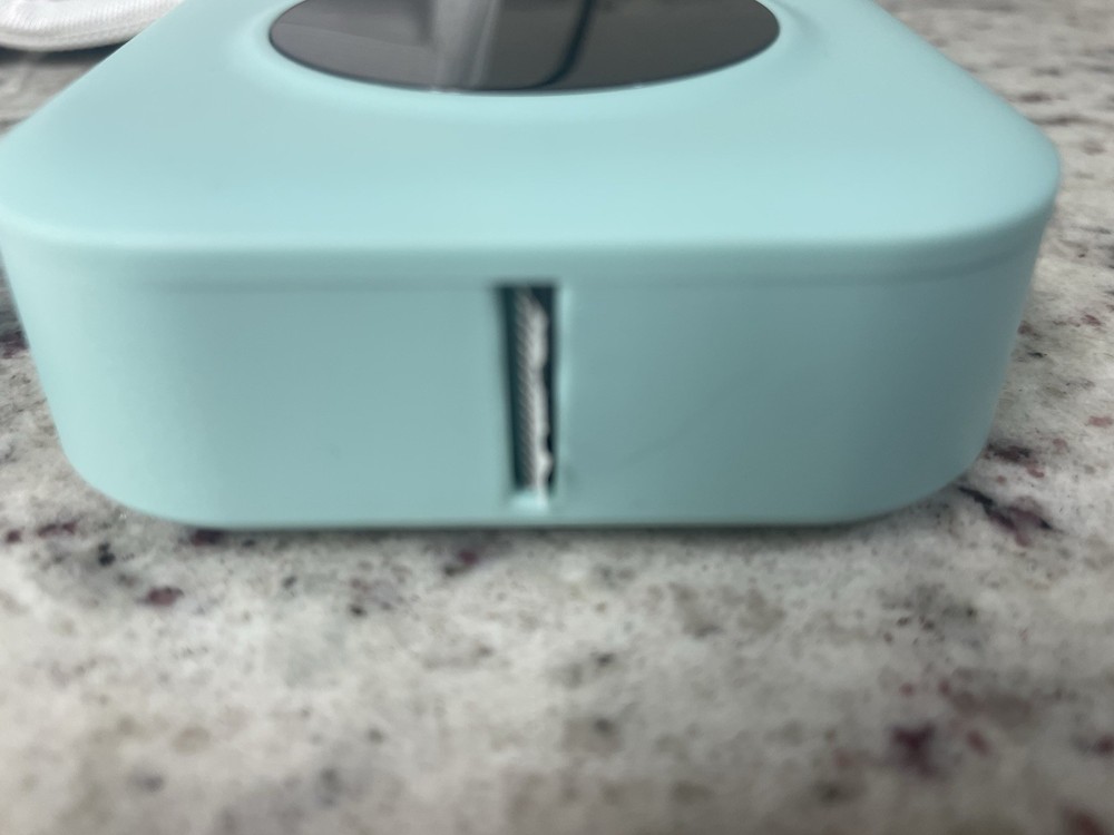 Phomemo D30 Smart Mini Label Maker Light Blue with Carrying Case & Label Rolls