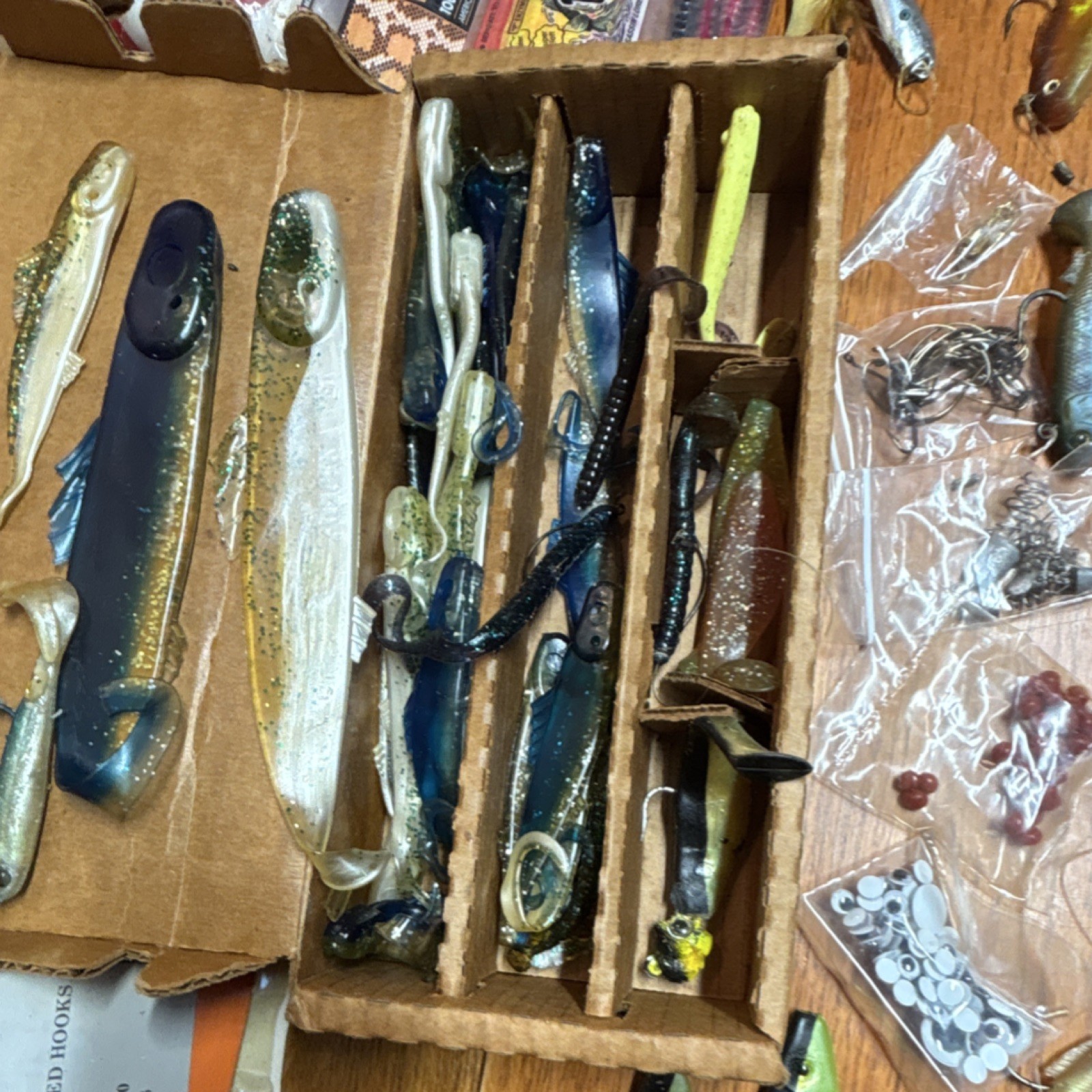 Bass Assassin, Rattlesnake Soft Plastics Mixed Lot. Freshwater Fishing Lures
