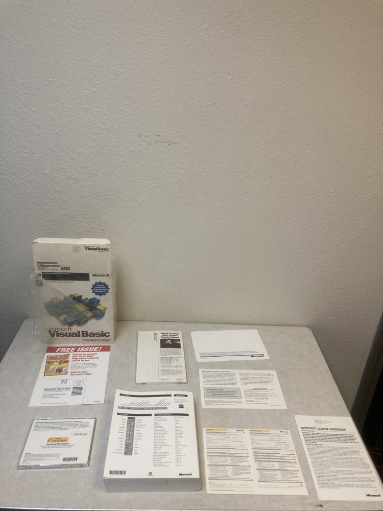 Microsoft Visual Basic Standard Edition Version 4.0