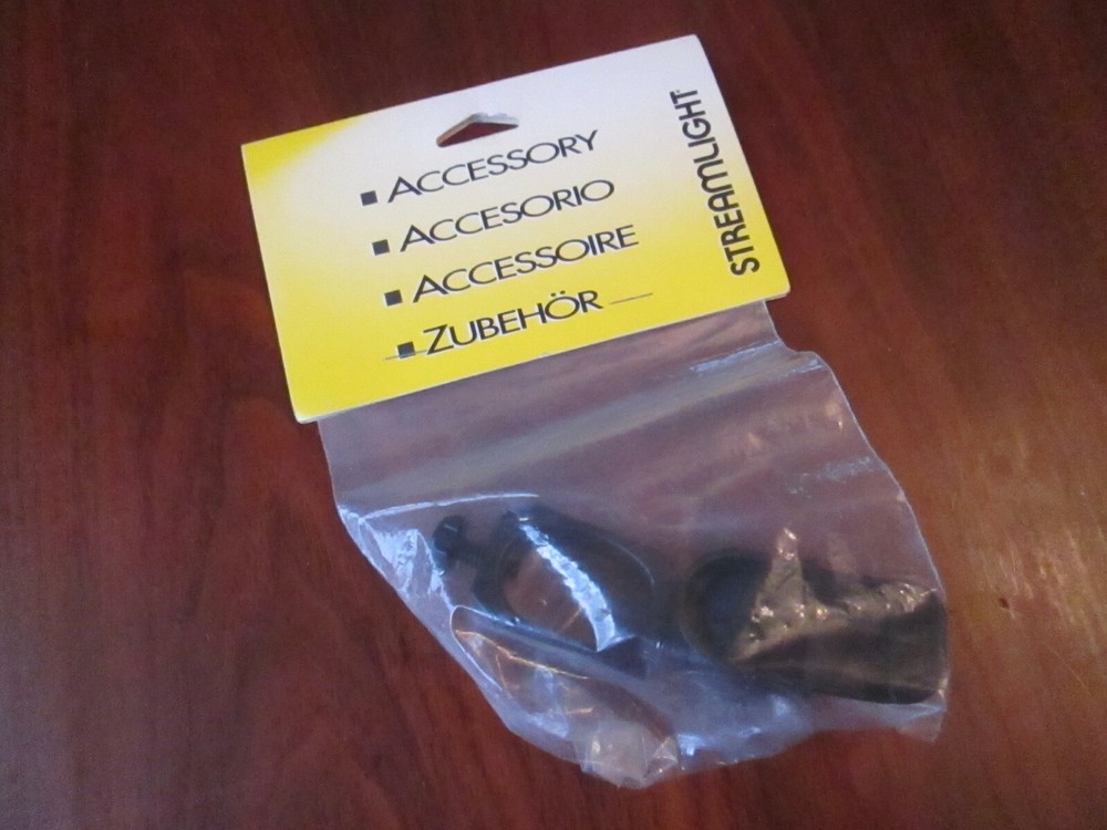 STREAMLIGHT #68005 ProPolymer Helmet Clamp Kit for 4AA Flashlight NOS