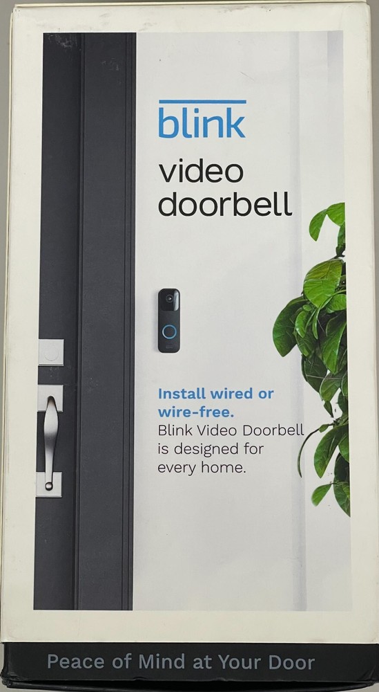 Amazon Blink Wi-Fi Video Doorbell- As a part Only.
