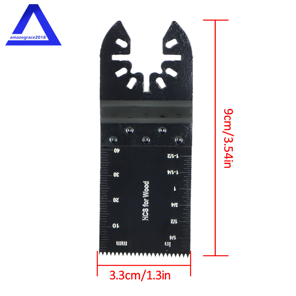 Quick Release Durable Oscillating Tool Saw Blades Multi 100 Pcs 30-90mm