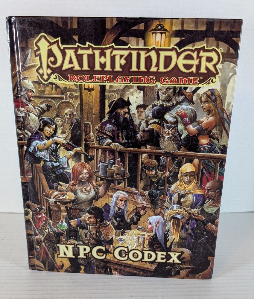 Pathfinder Role Playing Game NPC Codex Hardcover 1st Print