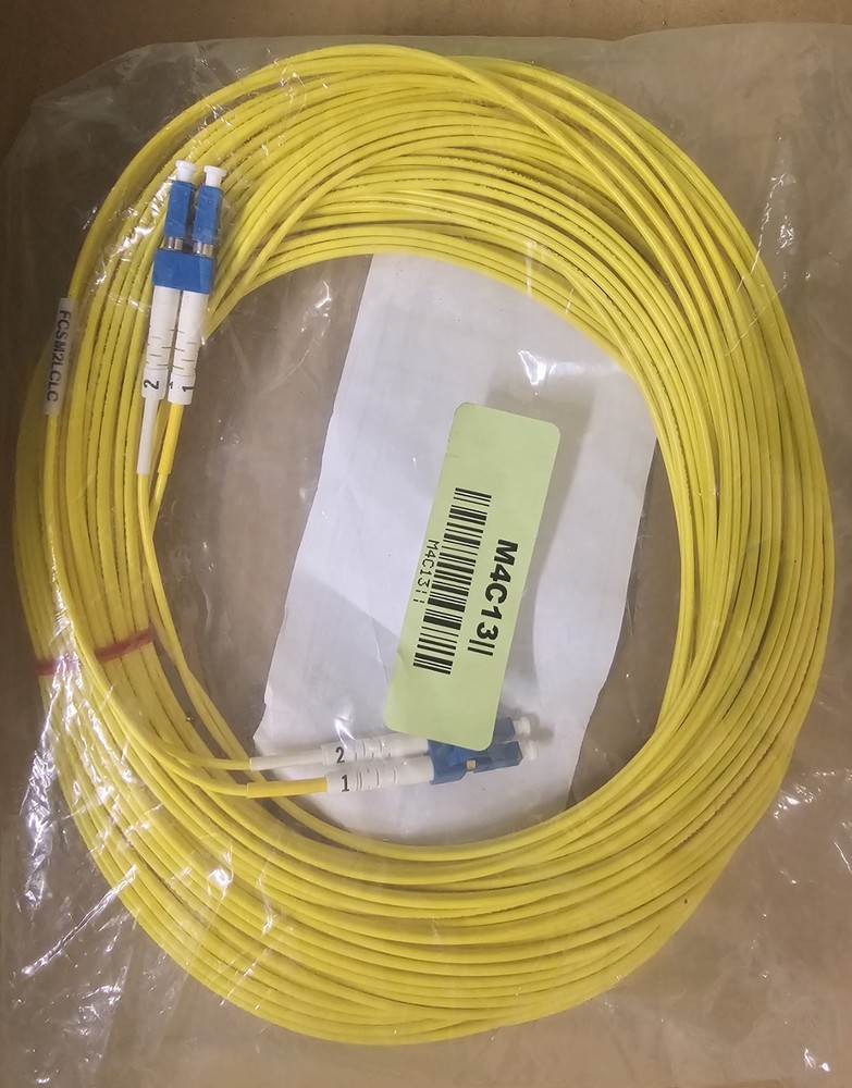 Singlemode Duplex PVC Jumper Zipcord Cable 9-125 LC-LC