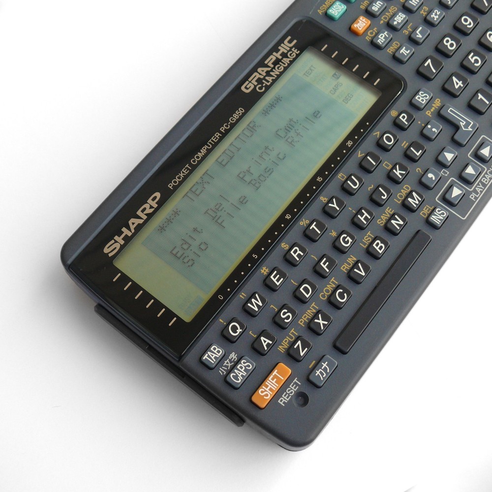 Pocket Computer Calculator Sharp PC-G850 [US Seller]