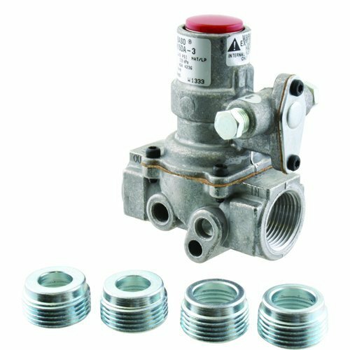 BASO H15DA-3C Series H15 Automatic Shutoff Internal Pilot Gas Valve, Natural Gas