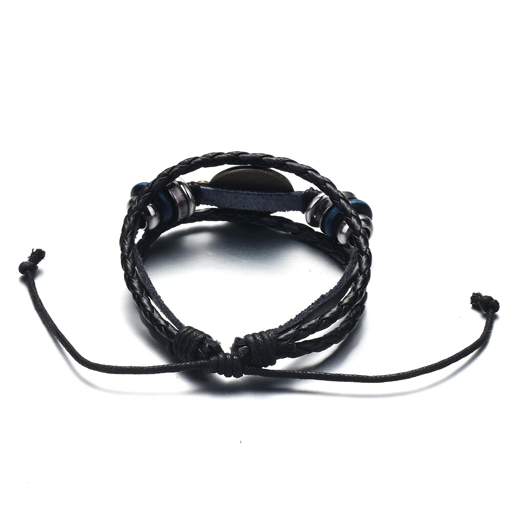 IRISH MULLINGAR PEWTER TIE BRACELET TRINITY DESIGN