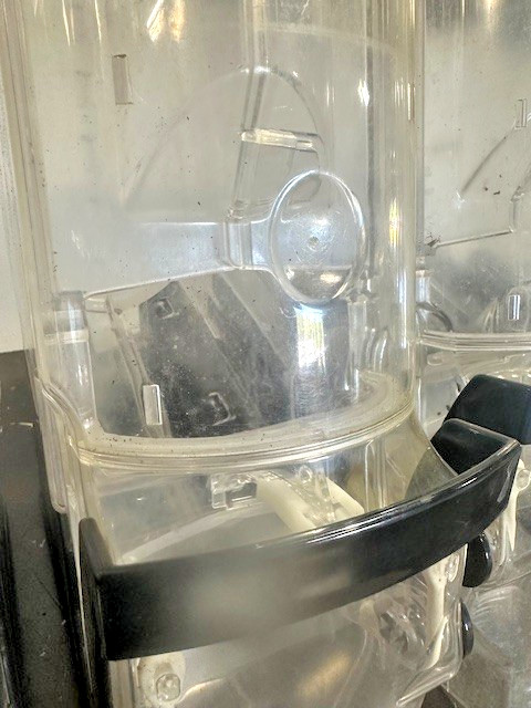 LOT OF 5 TRADE FIXTURES 618/624 COMMERCIAL BULK FOOD GRAVITY BIN DISPENSERS