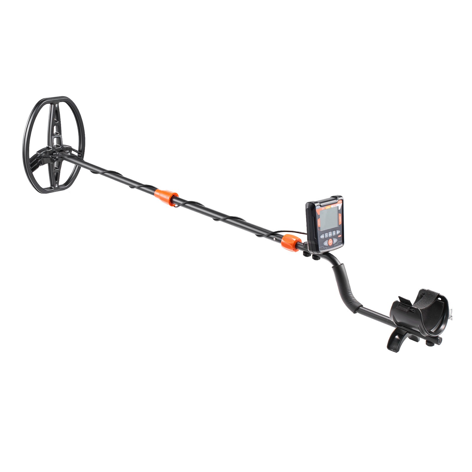 10 Inch LCD Metal Detector Waterproof Gold Digger Deep Sensitive Coil Hunter