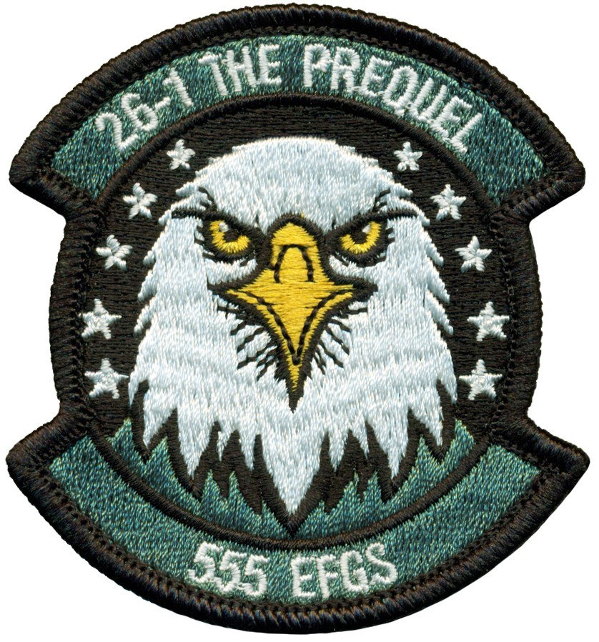 USAF 555th EXPEDITIONARY FIGHTER GENERATION SQUADRON 2026-1 PATCH