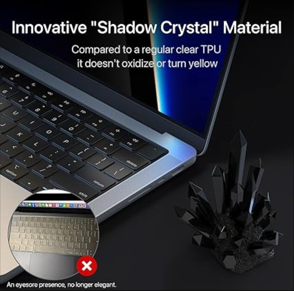 Premium Keyboard Cover Protector, Ultra Thin for MacBook US ANSI Layout