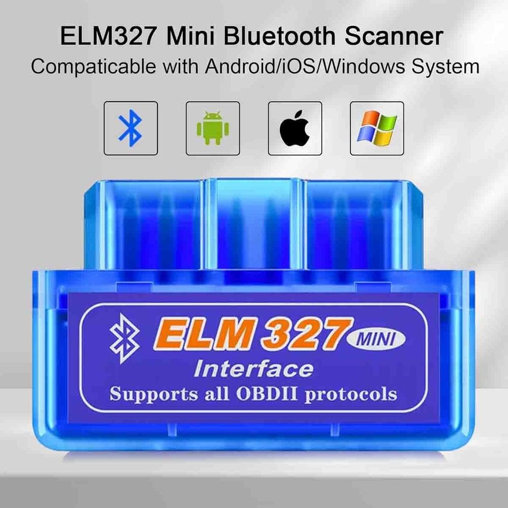 OBD2 ELM327 V2.1 MINI Bluetooth Car Code Reader Diagnostic Scanner For Android