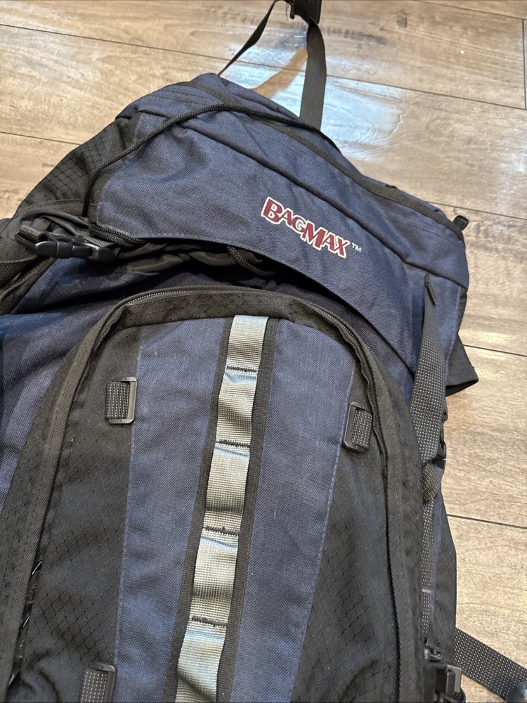 BagMax Hiking Pack Blue 65+10L