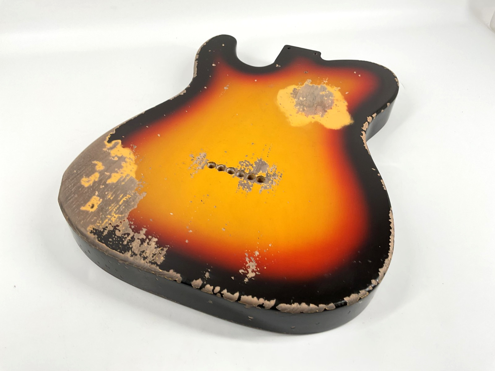 MJT Official Custom Vintage Aged Nitro Guitar Body Mark Jenny VTL 3T Swamp Ash