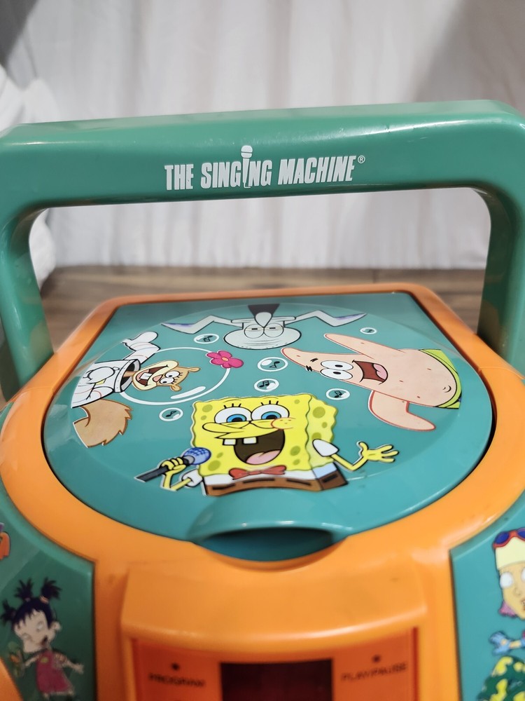 Vintage The Singing Machine Karaoke Nickelodeon Version