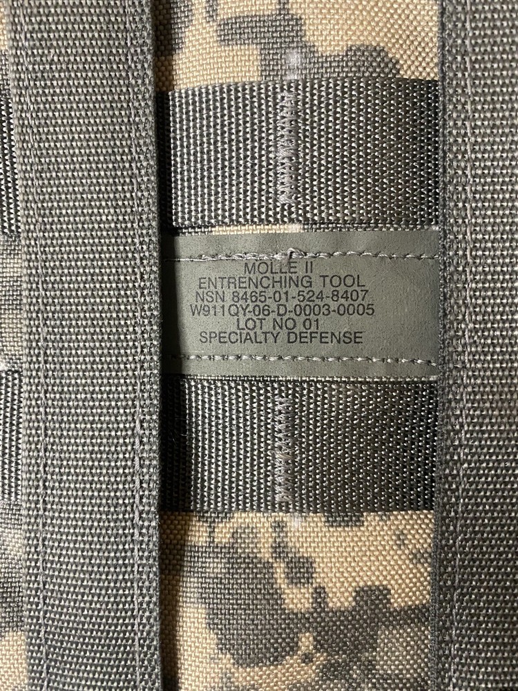 UCP ACU Entrenching Tool Molle Pouch ETool Pouch