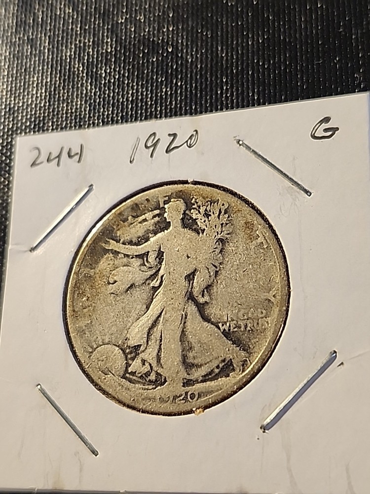 1920 Walking Liberty Half Dollar In Good Condition