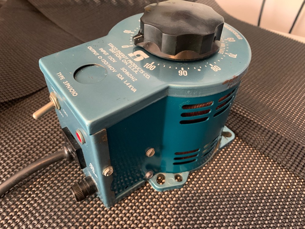 Staco Energy Variac Variable Autotransformer, 3PN1010 (0-140V)