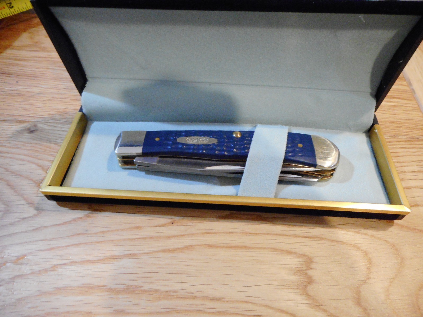 Black gift box for Knives, roller ball pen and  or fountain pen or small items