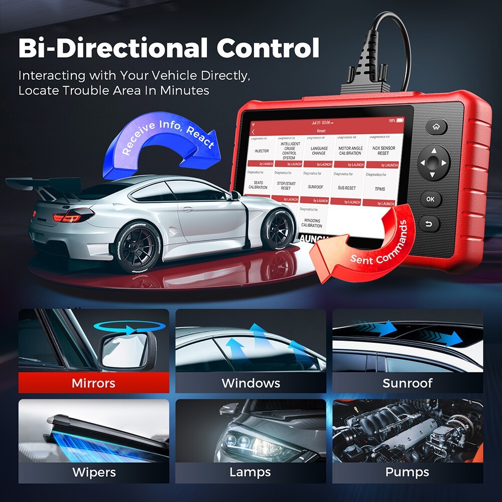 LAUNCH X431 CRP919X Lite Bidirectional Scanner Full System Diagnostic K*y Coding