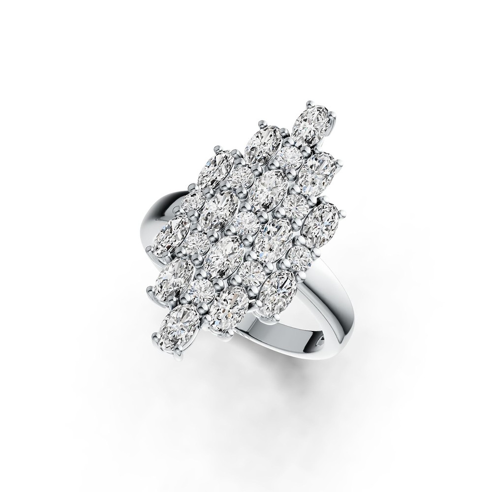 Sterling Silver Semi Mount Ring Setting Oval OV 5x3mm