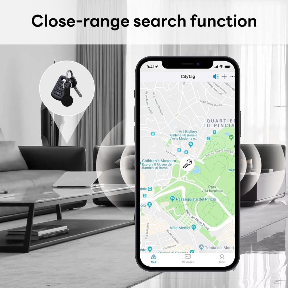 GPS Tracker for Vehicles, Elderly, Kids & Pets, Real-Time Mini Hidden Tracker...