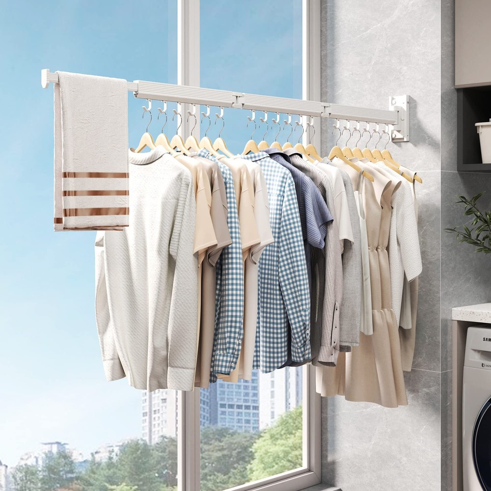 Clothes Drying Racklaundry Drying Rack Drying Rack Wall Mountwall Mounted Clothe