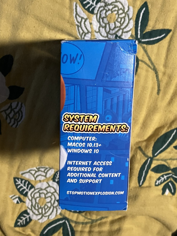 Stopmotion Explosion Complete HD Animation Kit w/Camera 2021 UNOPENED BOX