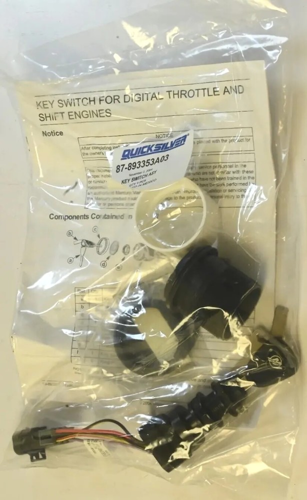 Mercury Smartcraft 84-892955k01 Mount Module Kit DTS Electrical Command Console