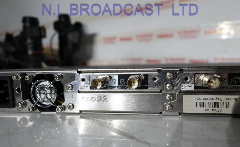 Fujitsu ip-9610 dual encoder (2x encoder cards installed, HDSDI h.264 etc)