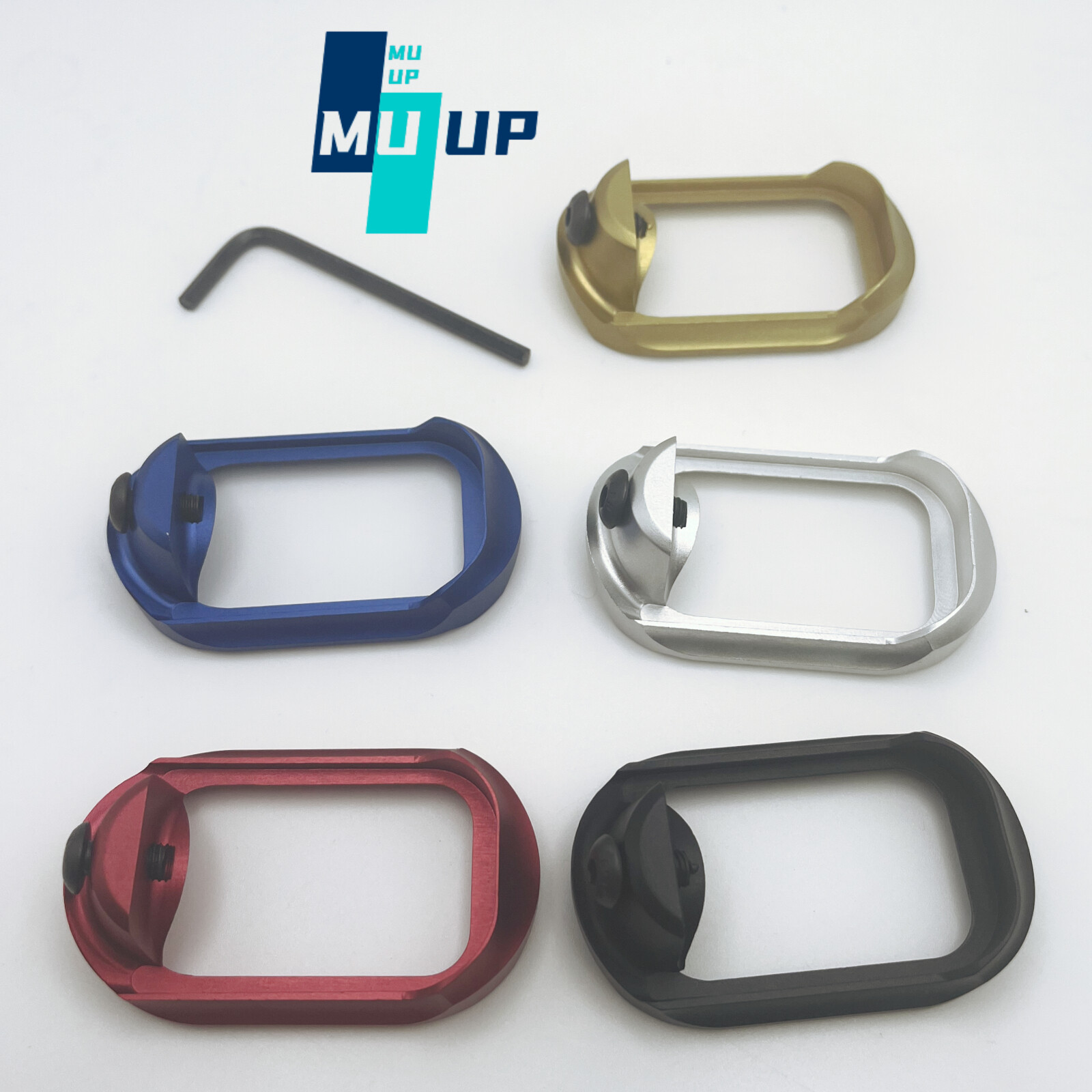 Flared Magwell Pro Fits For Glock Gen 3/4 G19/23/32/38 Anodized Aluminum 5 Color