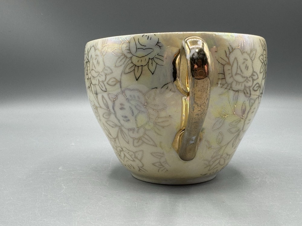Tea Cup Red Rose Made in Japan