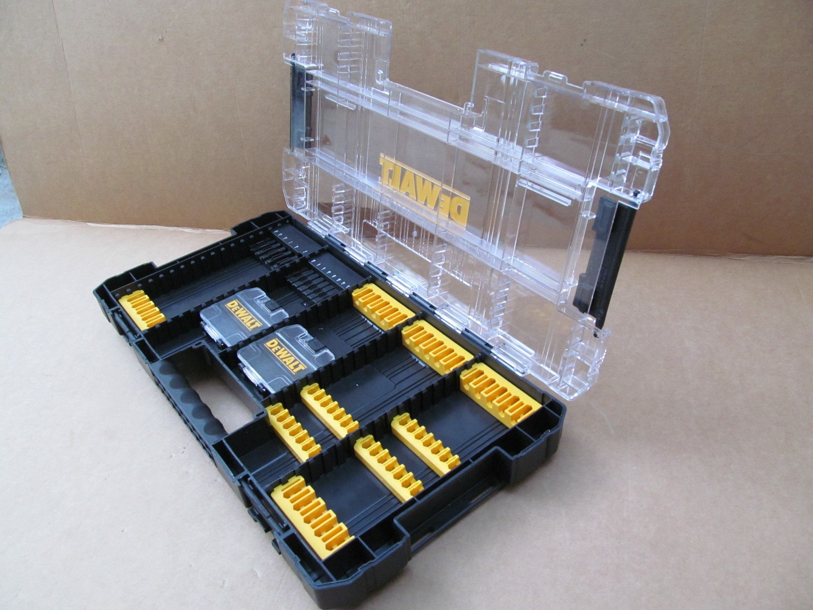 DeWalt Large Tough Case Stackable Storage Case, New Empty