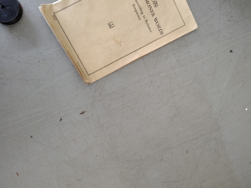 ANTIQUE STENOTYPE TYPING MACHINE WITH CASE BOOK COR