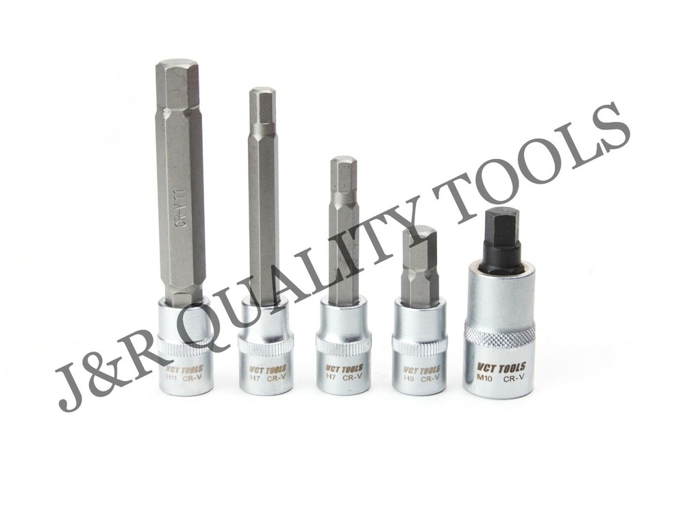 17pc BRAKE DISC & CALIPER SOCKET SET