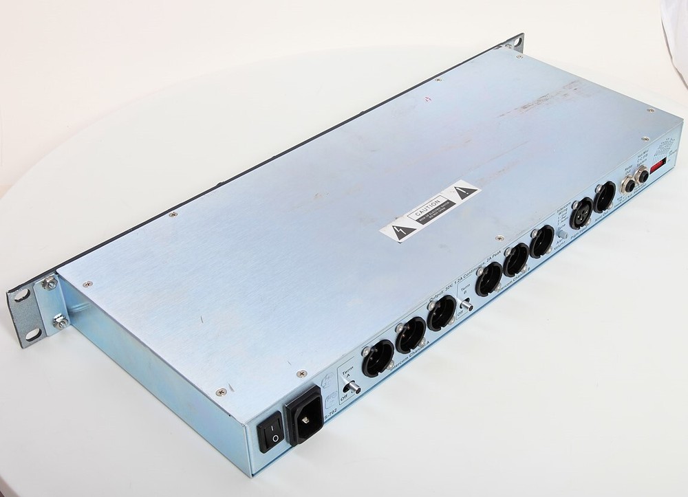 Used ClearCom Encore MS702 MS-702 Wired Intercom Rack Mount Main Base Station