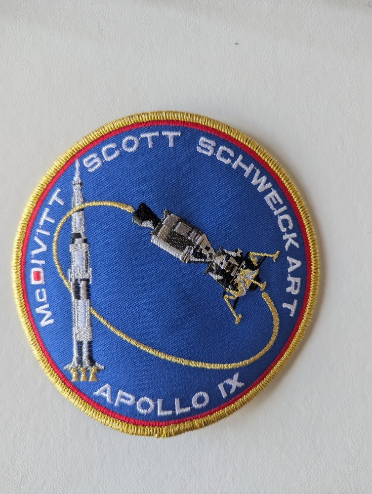 NASA Apollo 9 Commemorative 5" Patch AB Emblems