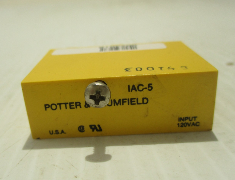 NEW POTTER BRUMFIELD IAC-5 RELAY INPUT MODULE