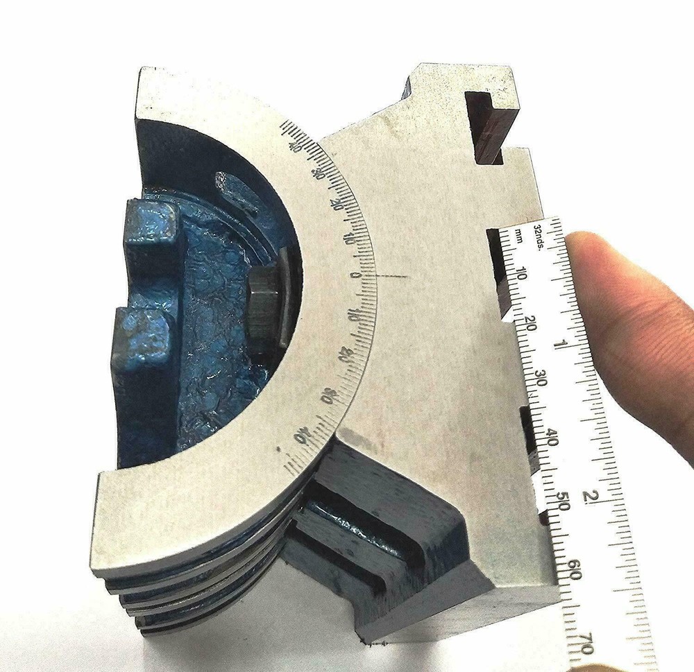 TILTING TABLE FOR MILLING MACHINE ENGINEERING MACHINE TOOLS 4" x 5"/100 x 125 mm