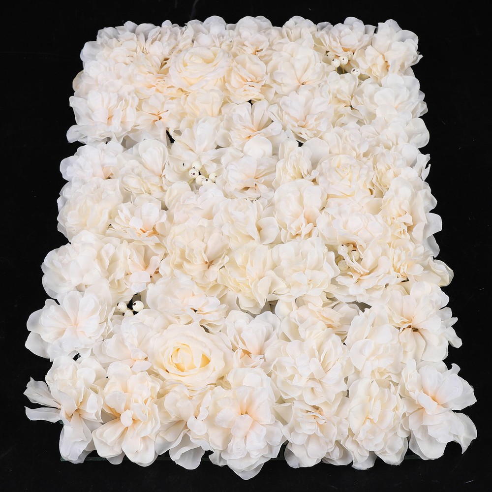 6pack Artificial Silk Hydrangea Flower wall Panel Wall Decor wall Panel