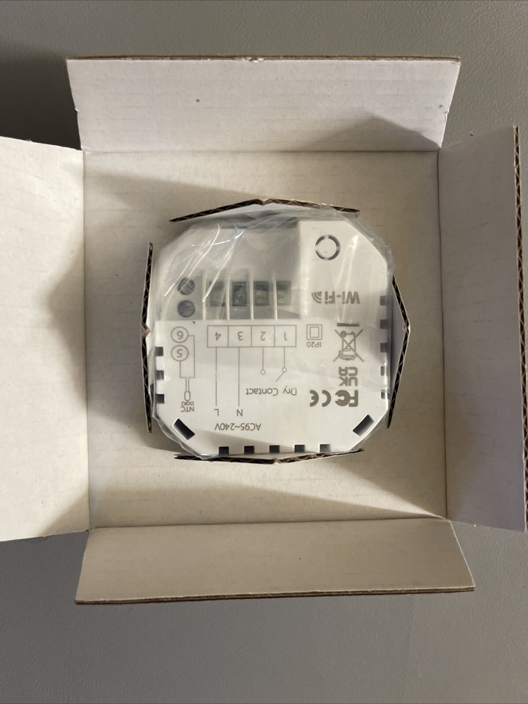 Docooler WiFi Smart Thermostat Temperature Controller Weekly Programmable Button