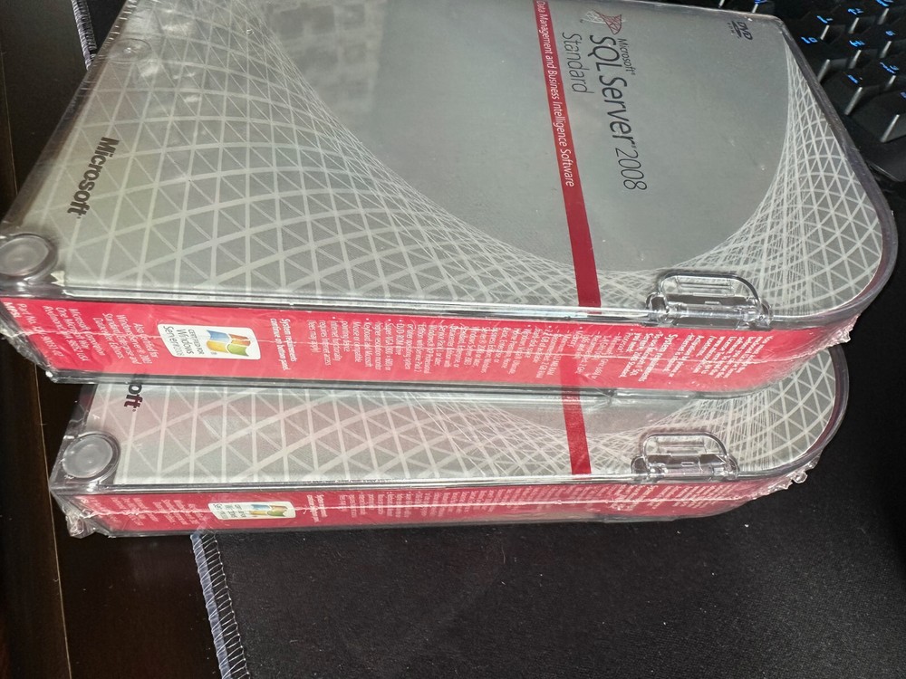 Microsoft SQL Server 2008 Standard, 1-Processor,SKU 228-08404, Sealed Retail Box