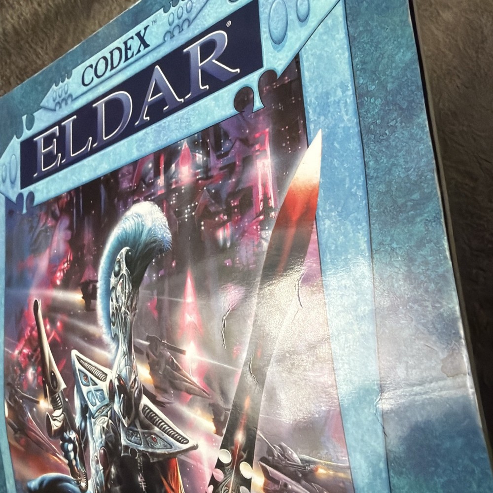 Warhammer 40K - “Codex Eldar” 3rd edition 1999. Acceptable condition. #2