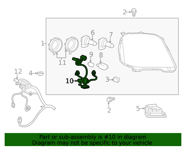 Genuine GM Harness 22800021