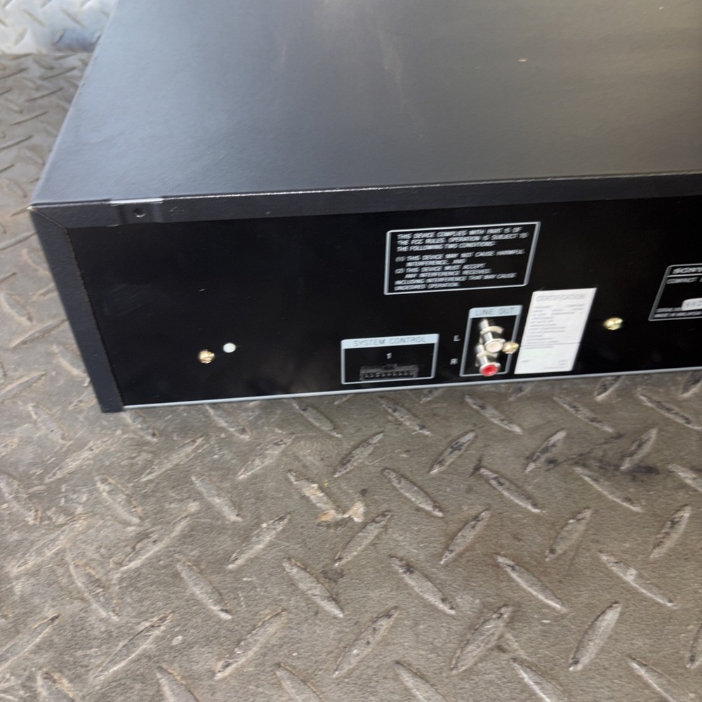 Sony CDP-CE215 CD Changer 5 Compact Disc Player _ UNTESTED