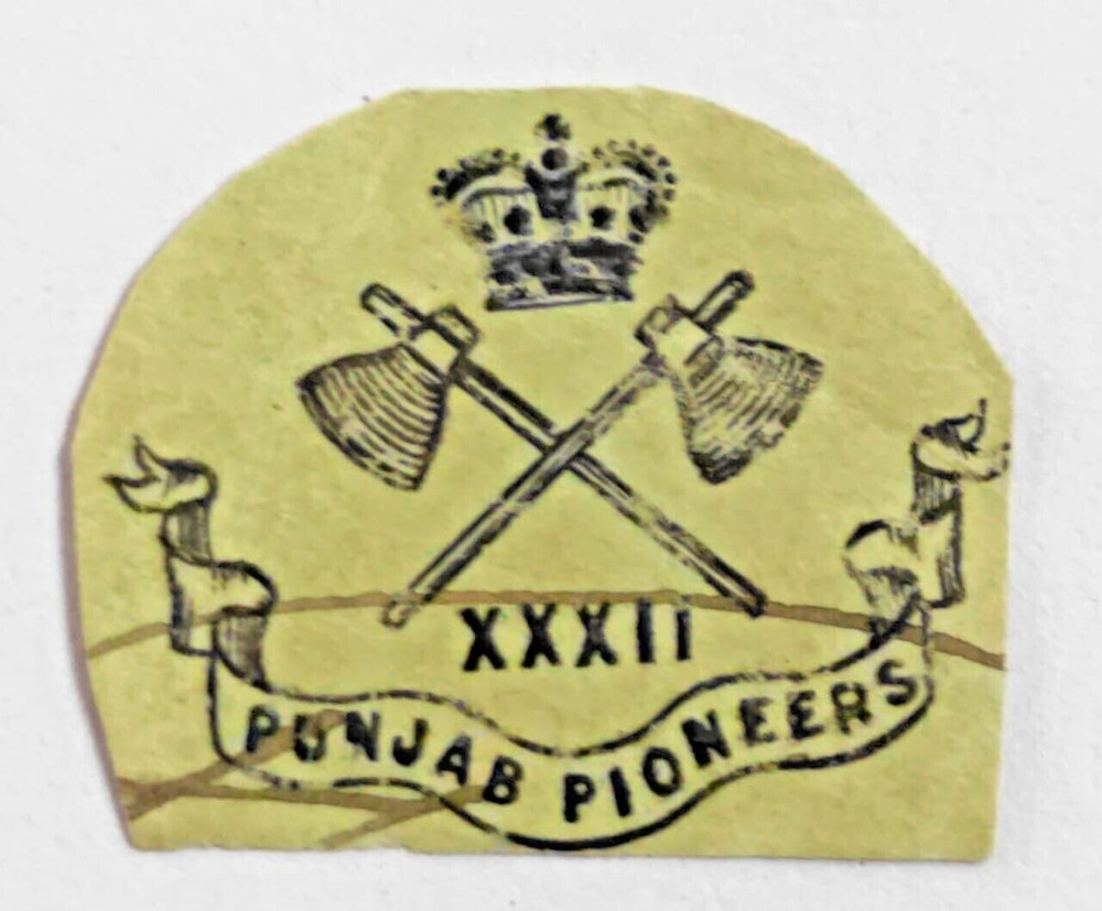 OLD EARLY ARTILLERY REGIMENTS PAPER CREST 24 NO
