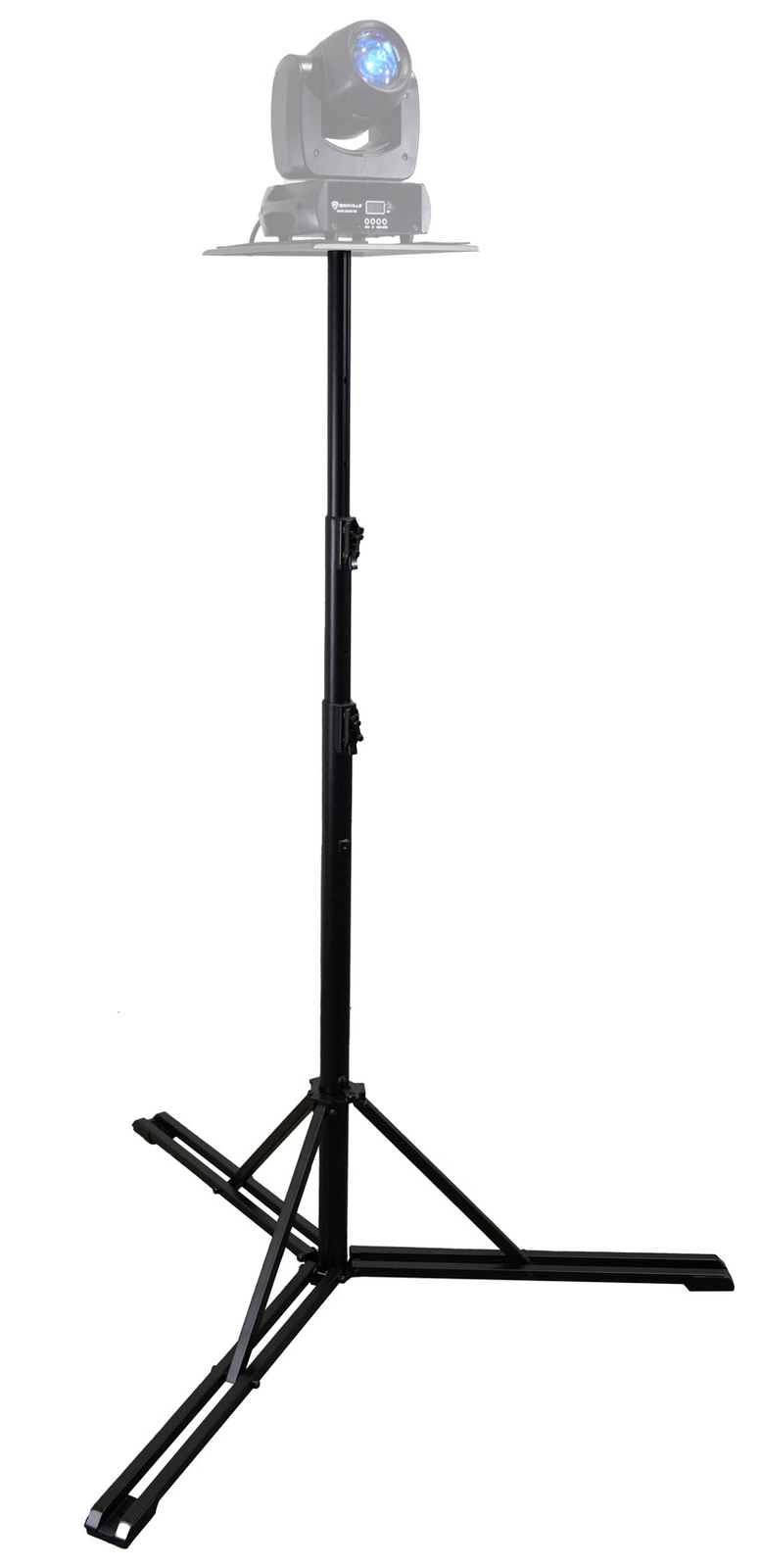 Rockville RLS6 11.5 Ft Foldable Lighting Tree Stand w/Flat-Base Legs+Carry Bag