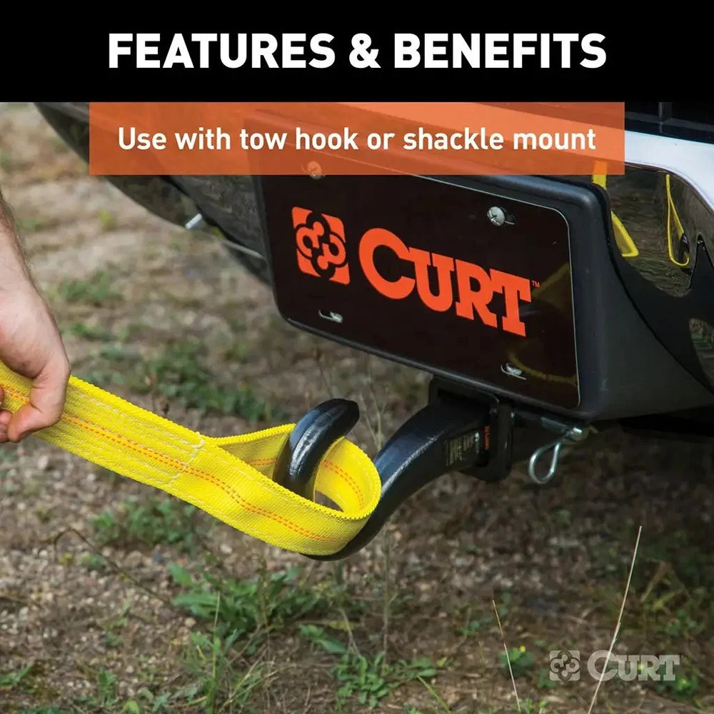 CURT Class 3 Concealed Front Trailer Hitch w 2" Receiver Opening