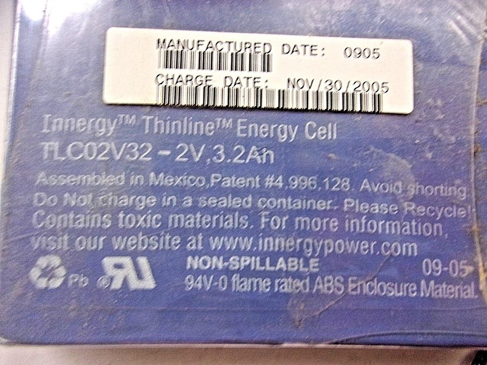 006-1086769 Controller Cache Replacement Battery 4 Volt 3.2Ah P/N 3204