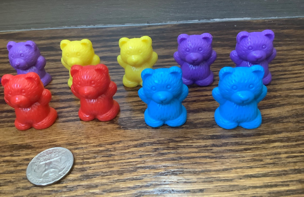 Learning Resources Bear Counters Educational Counting & Sorting (Lot of 12)